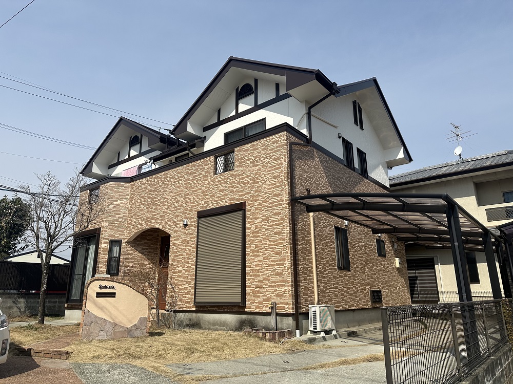 熊本県山鹿市　外壁、屋根塗装工事