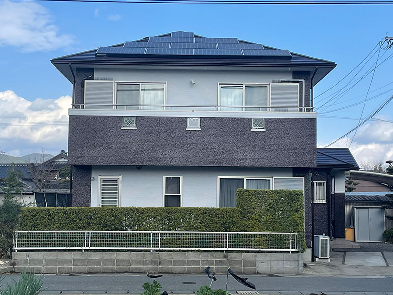 熊本県南区八分字町A様邸　屋根、外壁塗装工事