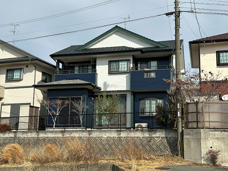 熊本県西区池田O様邸　外壁、屋根塗装工事
