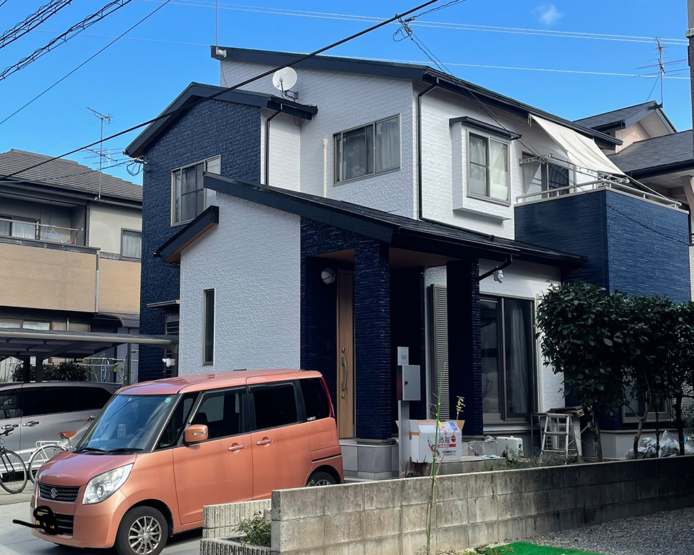 「外壁は年数と共に防水性能が低下します」