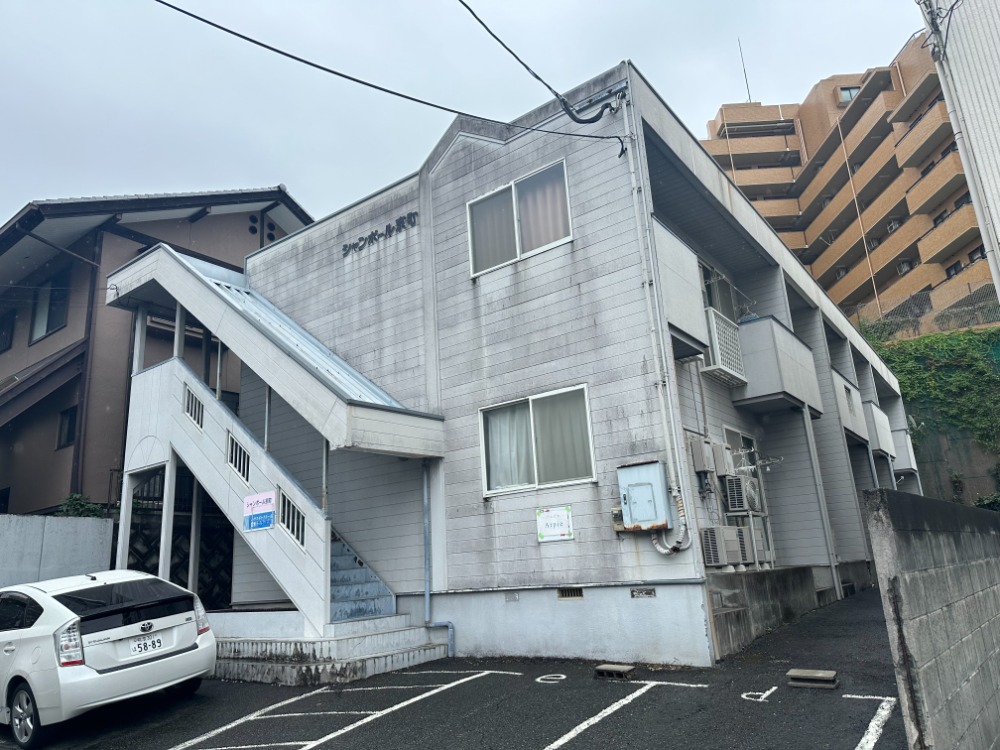 アパートの塗装前